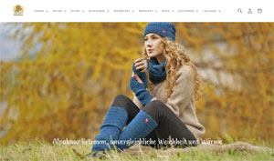 Alpaka Online-Shop Alpakawolletraum.com